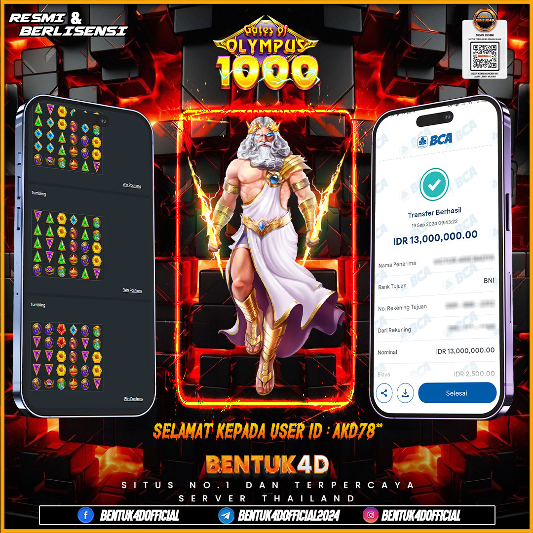 SELAMAT KEPADA USER ID : AKD78** KEMENANGAN BOSKU DISINI SUDAH PASTI BOSKU!!!! JADI TUNGGU APA LAGI BOSKU !!!KETIK LANGSUNG BENTUK4D DI GOOGLE CHROME MU BOSKU !!!