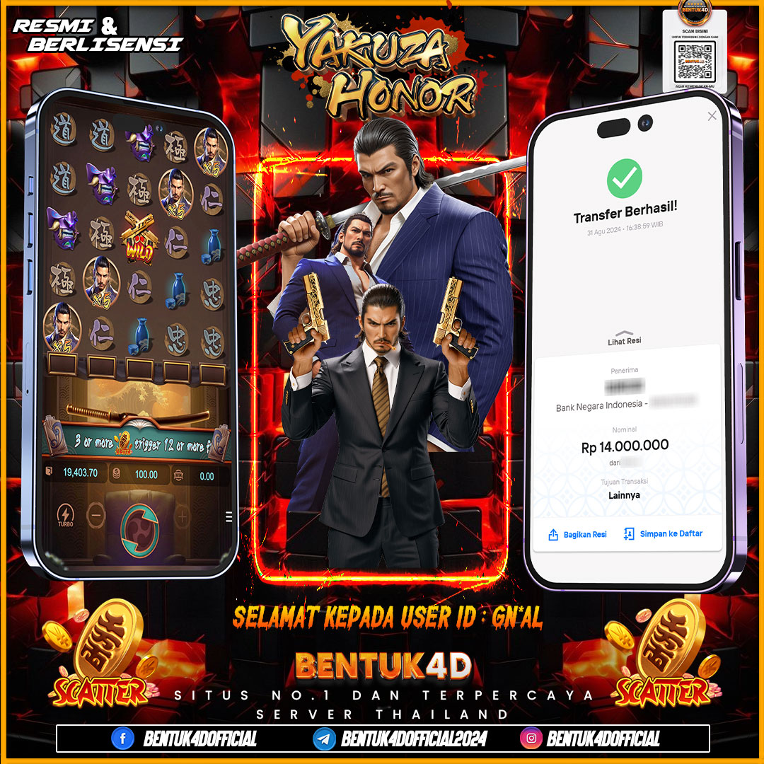 YAKINNNN GAK COBAIN BOSS GAME BARU DI BENTUK4D BOSKU !!!!  UDAH NAIK 18 JUTAAA TAPII BOSKU SUDAH SAMPAI TARGETNYA DI 14 JUTA !!! ADUHHH AWAL BULAN YANG BERWARNA !!!! EITSSSSS CUMA DI BENTUK4D YANG BEGINI YA BOSSS !!!!!! 
