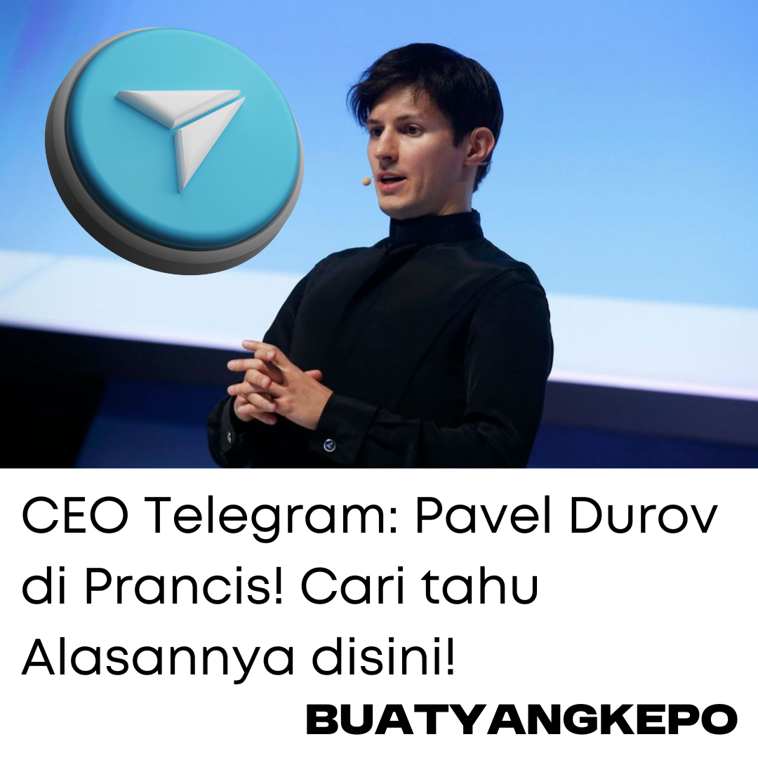 CEO TELEGRAM: Pavel Durov ditangkap Polisi di Prancis