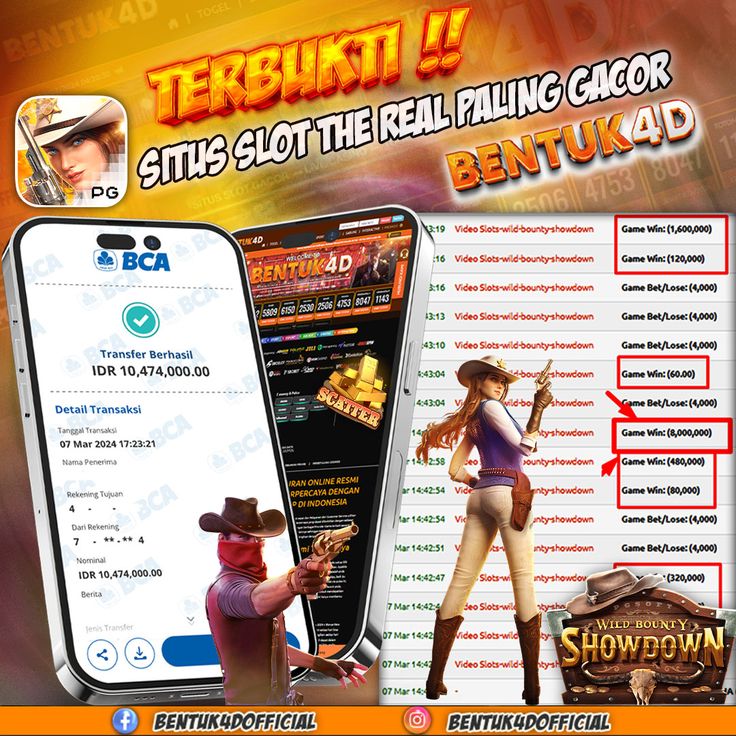 BENTUK4D JACKPOT SLOT WILD BOUNTY SHOWDOWN Rp10.474.000,- LUNAS
