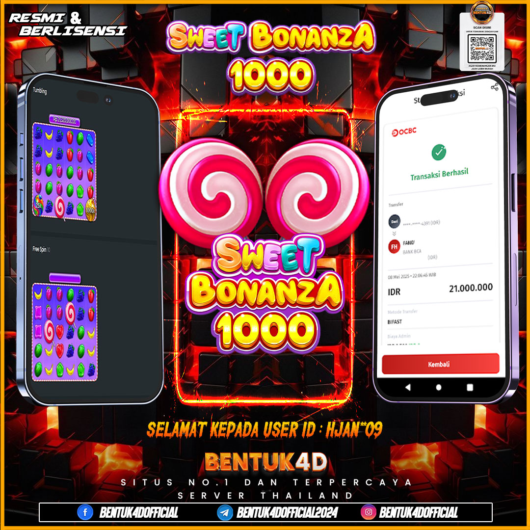 SELAMAT KEPADA USER ID : HJAN**09 WD PAUS SEBESAR  Rp 21,000,000,- BUKTIKAN LANGSUNG BOSKU MAIN DI BENTUK4D !! LANGSUNG DI KASI MAXWIN !!!