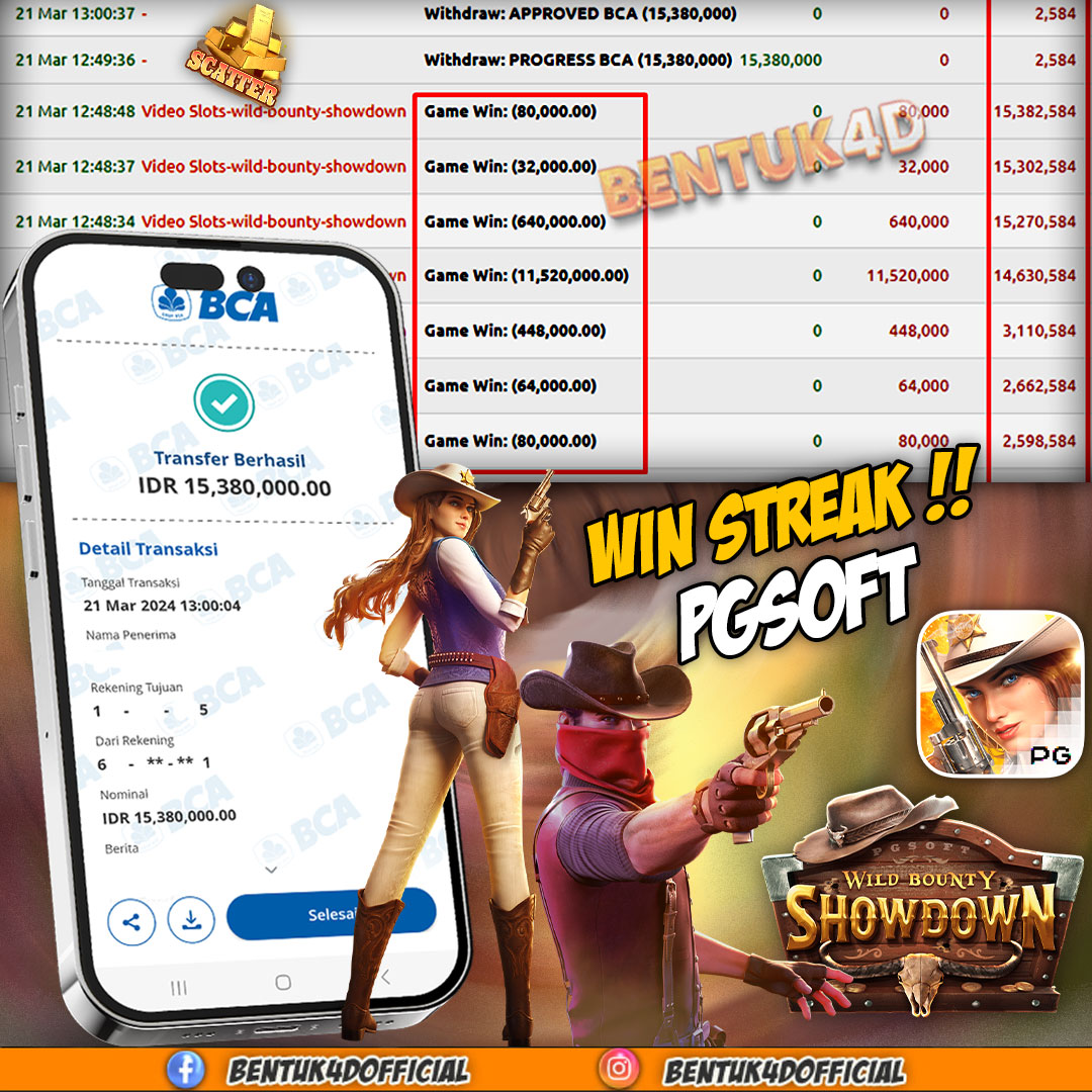 DOR DOR DOR! MEMBER BARU DIKAGETIN MENANG SAMPE Rp15,380,000 LUNASSS