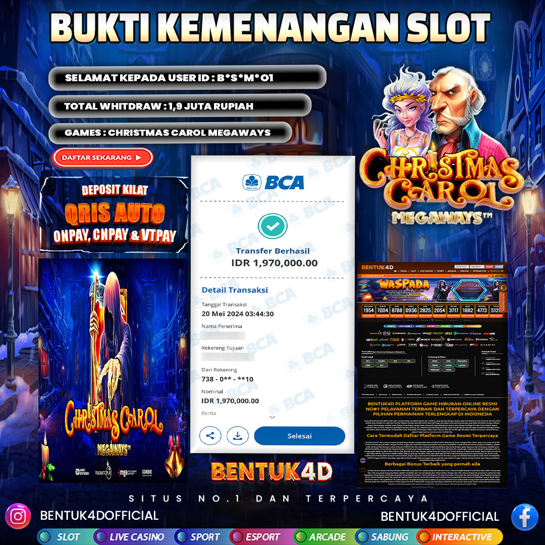 CUAN TIAP HARI DISINI  Rp1,970,000,- !! GACOR NYA BOLEH DI ADU BOSKU !!