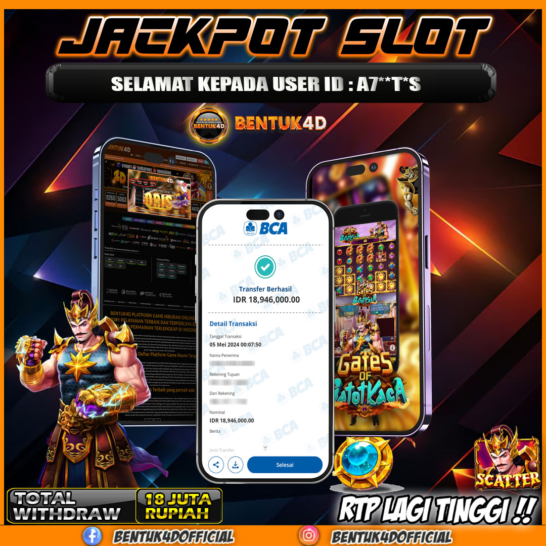 HARI INI BANG GATOT DULU YA YANG TUNJUKIN AKSI NYA BOSKU , GAK TANGGUNG !! Rp18,946,000,- NGASI NYA BOSKU !!! KALAU MAU JUGA KABARIN AJA KE LIVE CHAT YA BOSKU !!!!