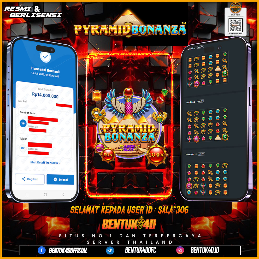 SELAMAT KEPADA USER ID : SALA**306 WD PAUS SEBESAR Rp 14,000,000,- BUKTIKAN LANGSUNG BOSKU MAIN DI BENTUK4D !! LANGSUNG DI KASI MAXWIN !!!